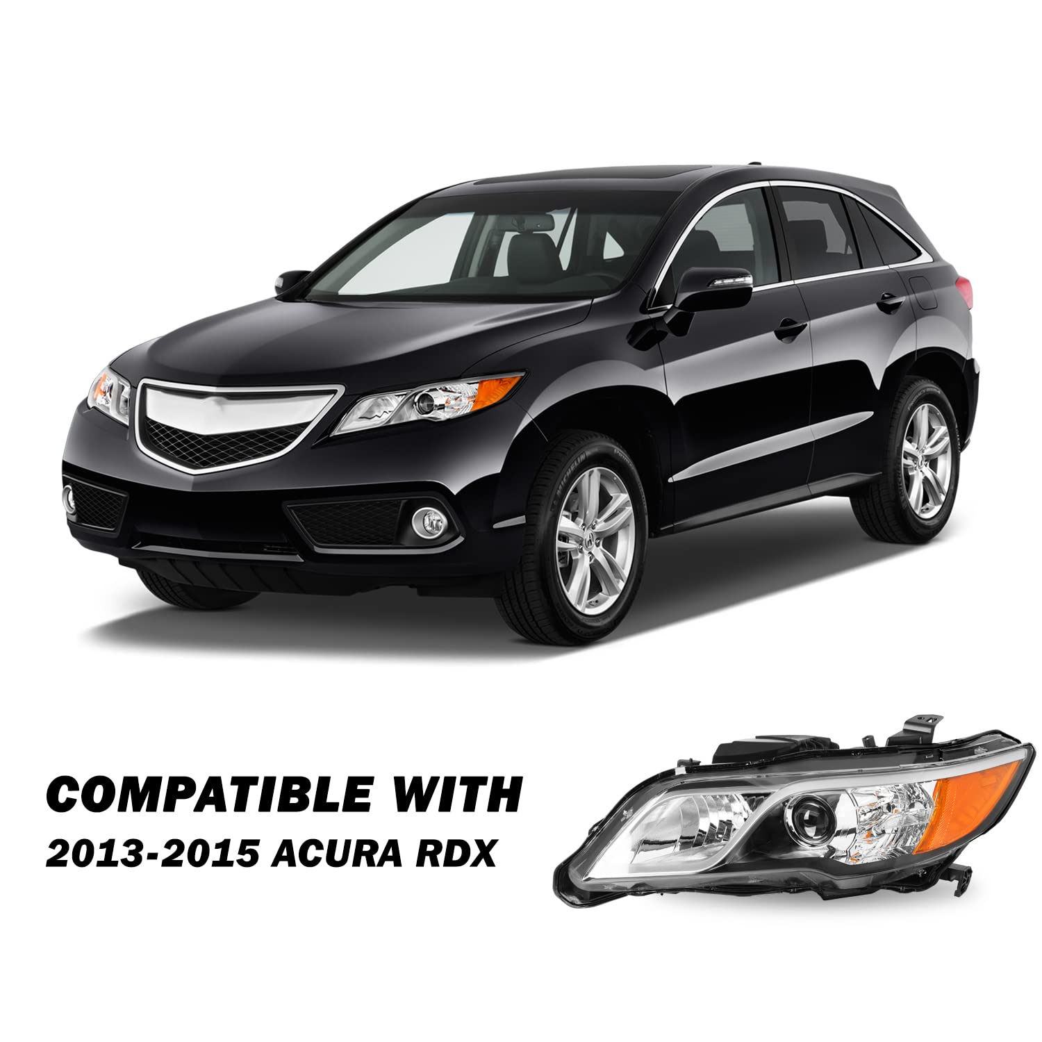 2017 Acura RDX Headlamp Assembly RH