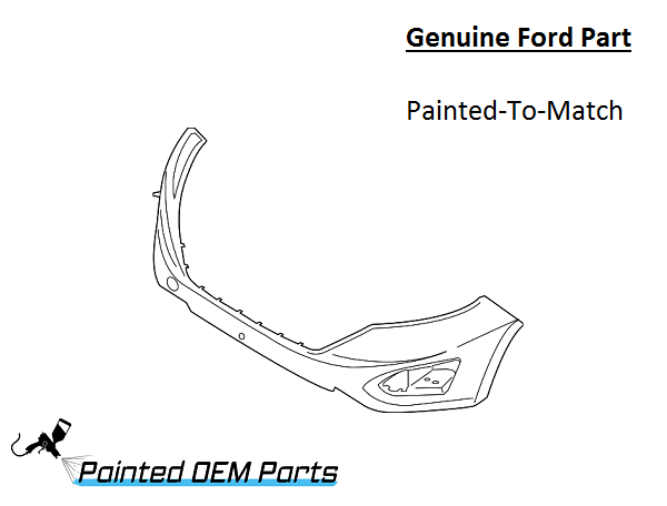 2021 Ford Edge Front Bumper Assembly