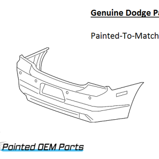 2017 Dodge Charger Rear Bumper Assembly