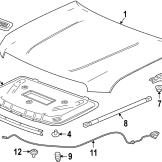 2015 GMC Canyon Hood