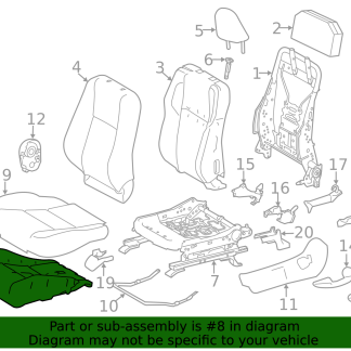 2020 Toyota RAV4 Front Seat Passenger (RH)