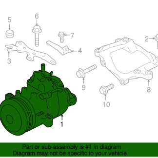 2016 Subaru Crosstrek A/C Compressor