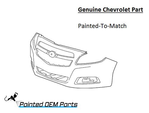 2022 Chevrolet Malibu Front Bumper Assembly
