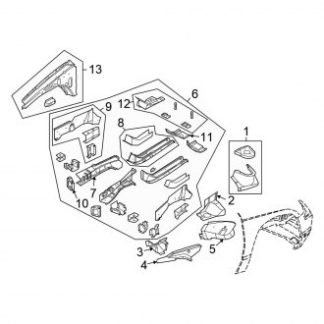 2021 Chrysler Pacifica Right Fender